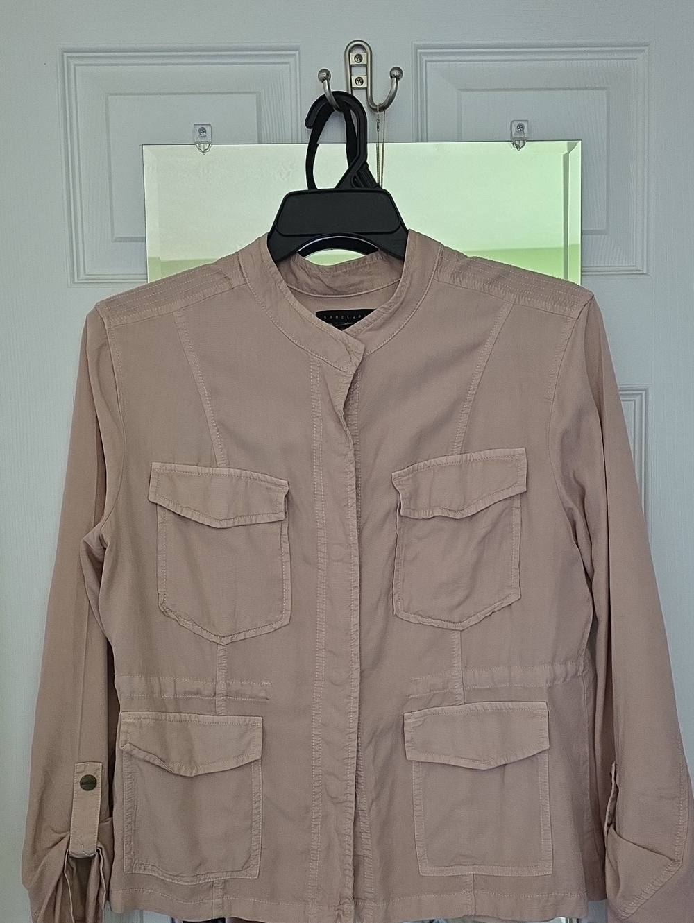 Sanctuary Dusty Blush Utility Jacket for Women
